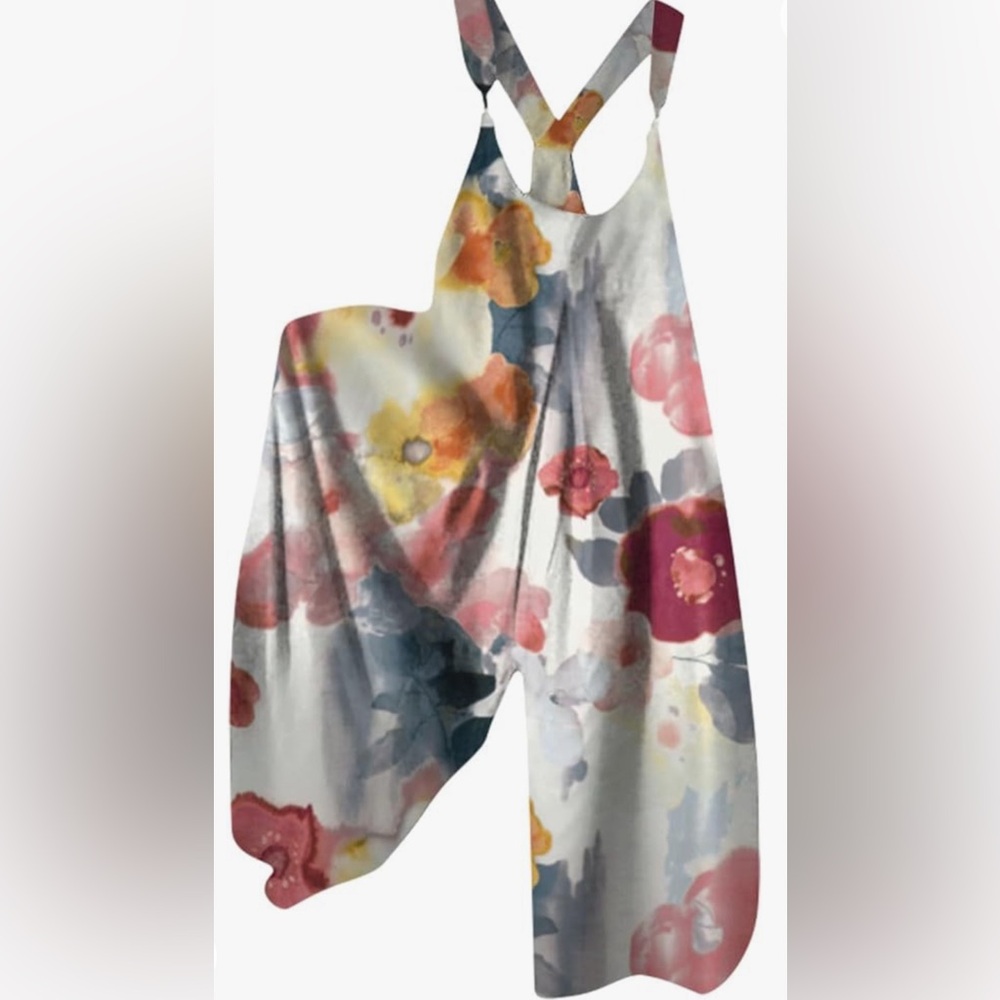 Cute Floral ladies jumpsuit